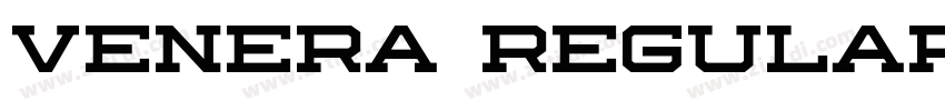 Venera Regular字体转换